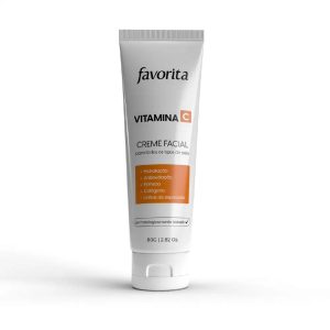 Creme Facial Vitamina C Favorita, 80g V.08/27