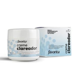 Creme Clareador Facial Favorita, 25g V. 06/26