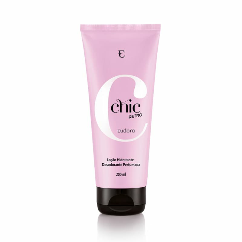 Loção desodorante Hidratante corporal Chic Retrô, 200ml V. 12/27