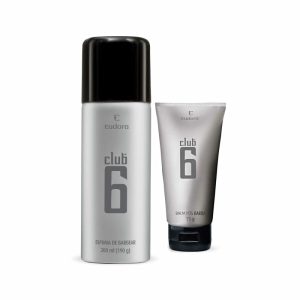 Espuma de Barbear e pós barba Eudora, 200ml/190g V.