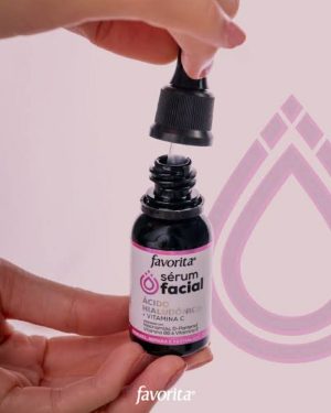 Sérum Facial Ácido Hialurônico e Vitamina C favorita, 30ml