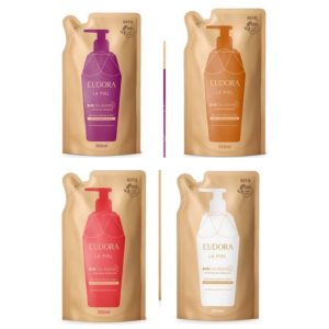 Refil Hidratante desodorante corporal Lá Piel Eudora, 350ml