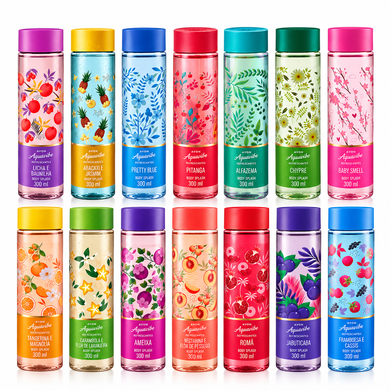 Body Splash Aquavibe Avon, 300ml