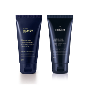 Hidratante para as mãos e áreas ressecadas Natura Homem, 50ml