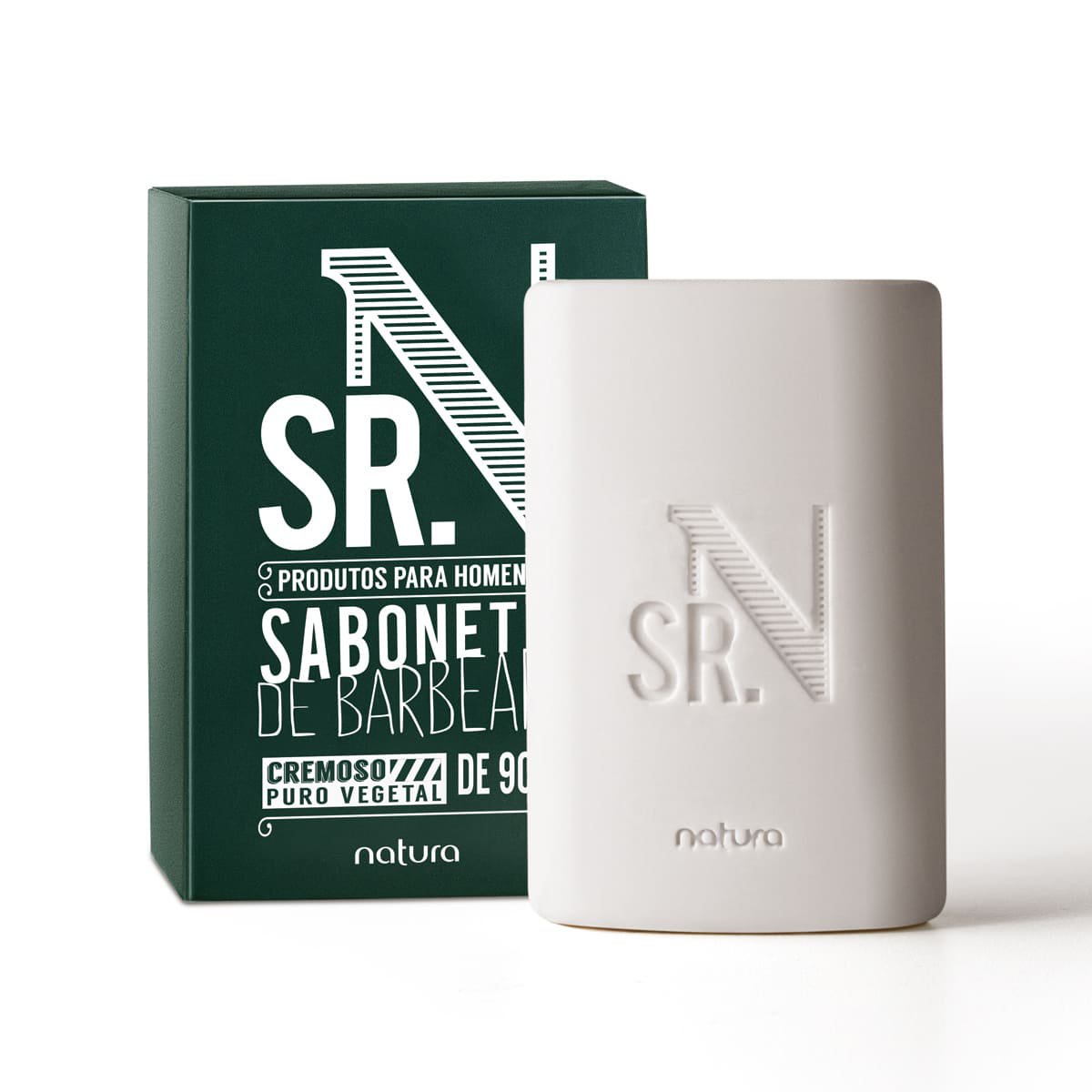 Sabonete de barbear Natura Sr. N, 90g V. 05/28 - Imagem 2