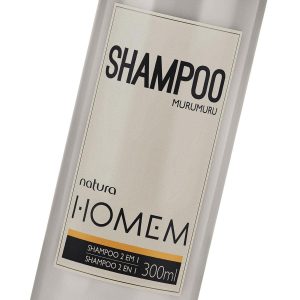 Shampoo 2 em 1 Natura Homem Murumuru, 300ml V. 05/27