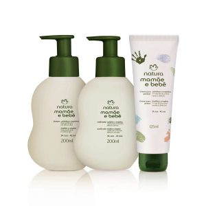 Kit Mamãe e Bebê Cachinhos e Crespinhos (3 produtos)