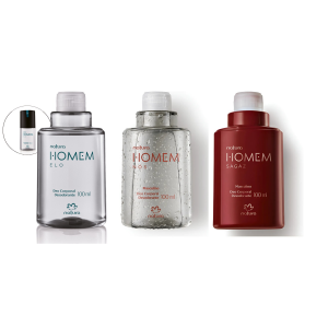 Refil Desodorante em spray Natura Homem, 100ml