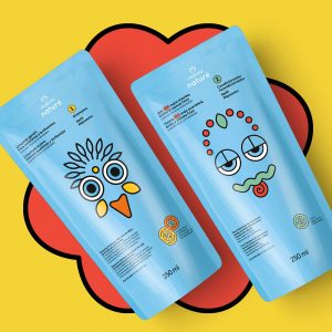 Linha cabelos lisos e ondulados Natura Naturé, 250ml