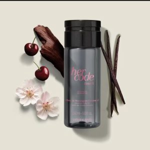 Óleo de massagem corporal Her Code touch oBoticário, 150ml V. 02/28
