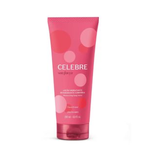 Loção hidratante Celebre sua força Floral Frutal oBoticário, 200ml V. 04/28