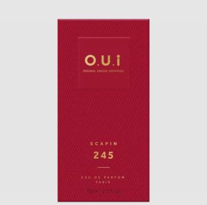 Eau de parfum O.U.I Scapin 245, 75ml V. 09/28