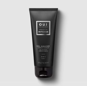Gel de banho corpo e cabelo 2 em 1 O.U.I iconique 001 Intense, 200g V. 10/26