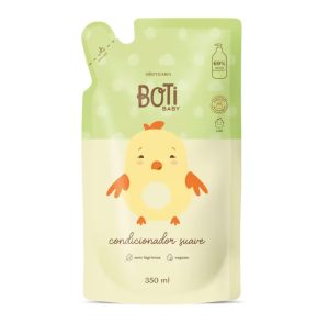 Refil condicionador suave Boti Baby oBoticário, 350ml V. 01/27