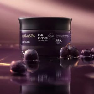 Esfoliante corporal NativaSPA Uva Merlot oBoticário, 200g V. 01/28