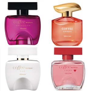 Desodorante colônia Coffe woman oBoticário, 100ml
