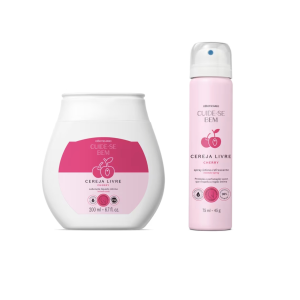 Linha Cuide-se bem cereja livre oBoticário, 75/200ml