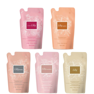 Refil creme acetinado hidratante Lily oBoticário, 250g