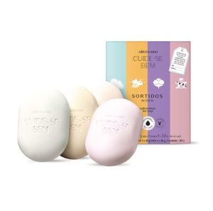 Sabonetes Sortidos Cuide-se bem oBoticário, 4 x 80g cada V. 08/28