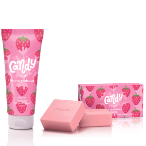 Linha Candy Bala de morango Sabonete/Desodorante hidratante Jequiti