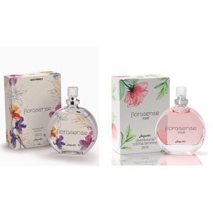 Desodorante colônia feminina Florasense Rosé Jequiti, 25ml