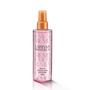 Desodorante colônia Splash Feminina Larissa Manoela Jequiti, 200ml