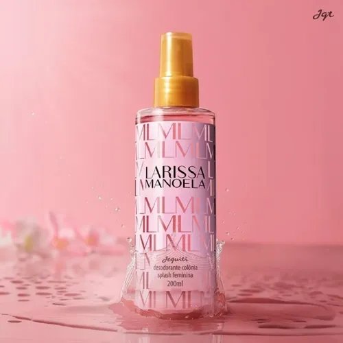 Desodorante colônia Splash Feminina Larissa Manoela Jequiti, 200ml - Imagem 2