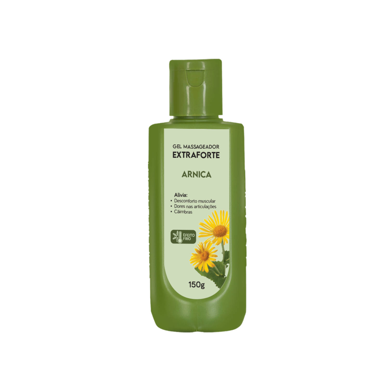 Gel massageador Extraforte Arnica Efeito frio, 150g