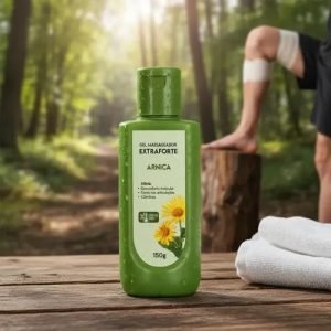 Gel massageador Extraforte Arnica Efeito frio, 150g
