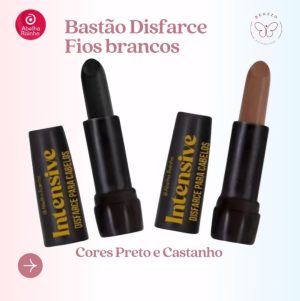 Intensive Bastão Disfarce P/cabelos castanhos/Preto Abelha Rainha 3,97g Fps