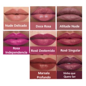 Batom líquido Lip Paint semimatte Ultra color Avon, 7ml