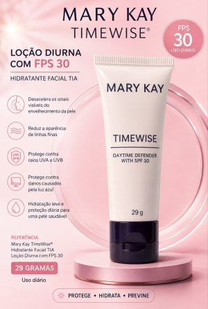 Loção diurna com FPS30 Timewise Mary Kay, 29g