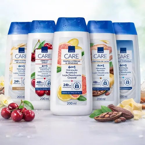 Loção corporal Cereja Avon Care 200ml