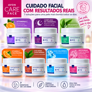 Creme facial Avon Care face 100g