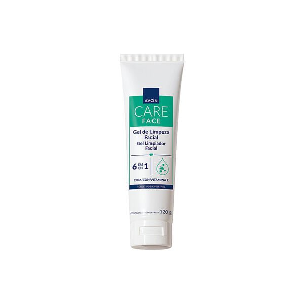 Gel de limpeza Facial 6 em 1 Avon Care face 120g