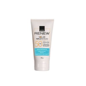 Renew Solar FPS 50 Com ácido hialurônico Avon 40g