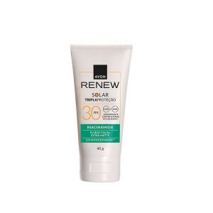 Renew Solar fluido facial Extra matte FPS 30 Avon 40g