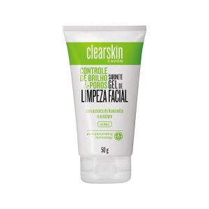 Sabonete gel de limpeza facial Clearskin Avon 50g
