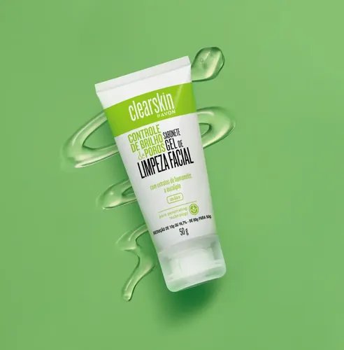 Sabonete gel de limpeza facial Clearskin Avon 50g - Imagem 2