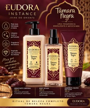 Linha Joias do oriente Tâmara negra Instance Eudora