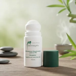 Hidratante desodorante para os pés Dermopés Abelha rainha 90ml