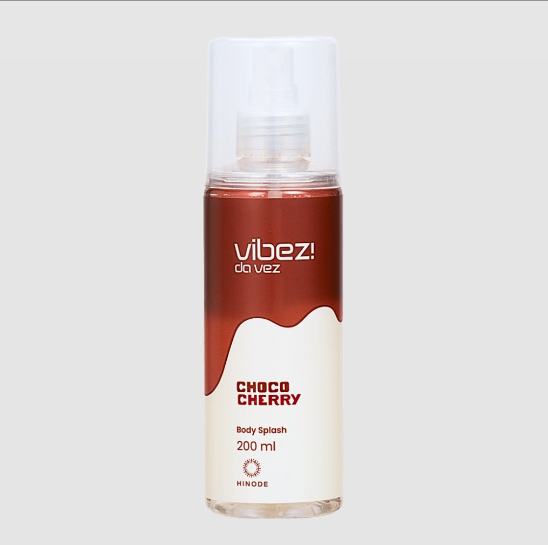 Body splash Choco cherry Vibez da vez Hinode 200ml - Imagem 3