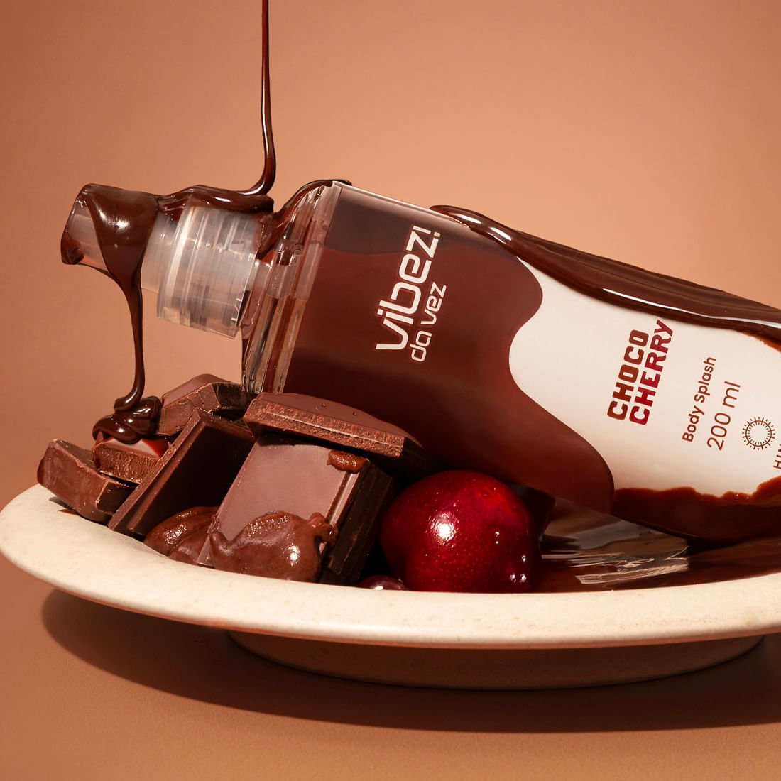 Body splash Choco cherry Vibez da vez Hinode 200ml - Imagem 5