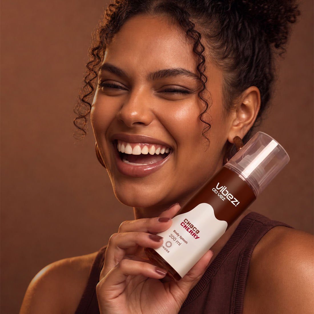 Body splash Choco cherry Vibez da vez Hinode 200ml - Imagem 4